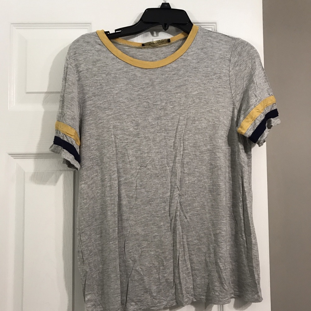 Trendy baseball tee